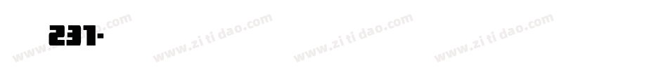 字魂231字体转换