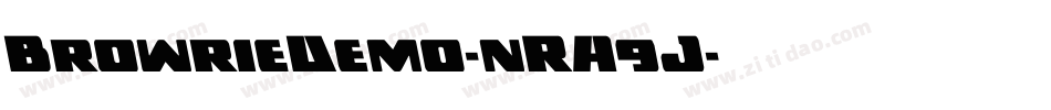 BrowrieDemo-nRA9J字体转换