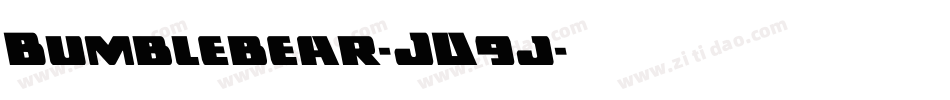 Bumblebear-JD9j字体转换