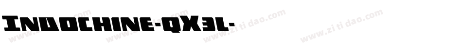 Indochine-qX3l字体转换