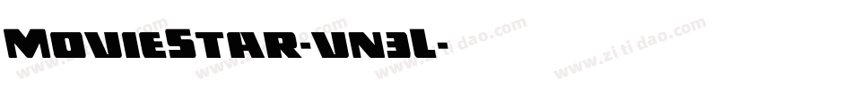 MovieStar-vn3L字体转换