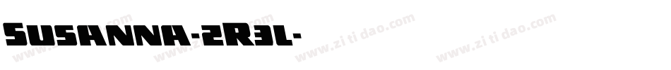 Susanna-zR3l字体转换 Susanna-zR3l字体转换
