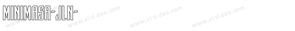 Minimasa-JLn字体转换
