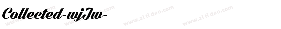 Collected-wjJw字体转换