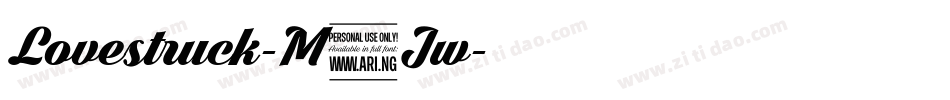 Lovestruck-M7Jw字体转换