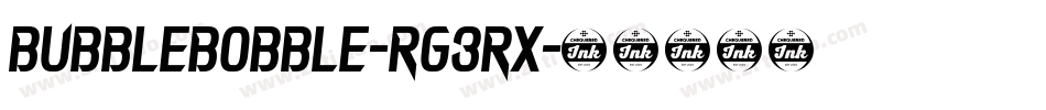 BubbleBobble-rg3rx字体转换