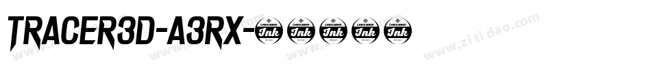 Tracer3D-a3rx字体转换