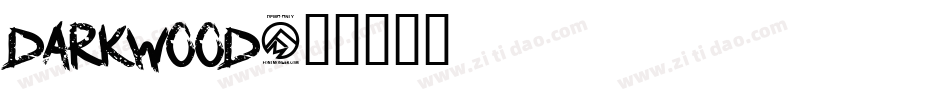 Darkwood字体转换