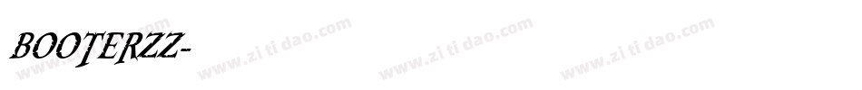 BOOTERZZ字体转换