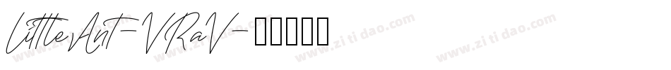 LittleAnt-VRaV字体转换
