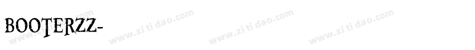 BOOTERZZ字体转换