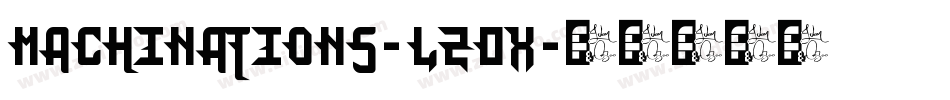 Machinations-lz0X字体转换