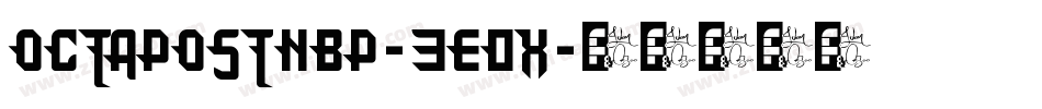 OctapostNbp-3e0X字体转换