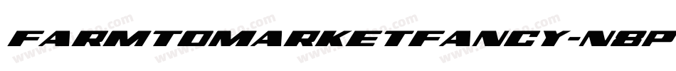 FarmToMarketFancy-n8P1字体转换