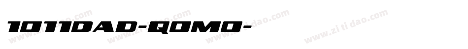 1011Dad-q0M0字体转换