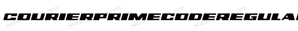 CourierprimecodeRegular-vx0M字体转换