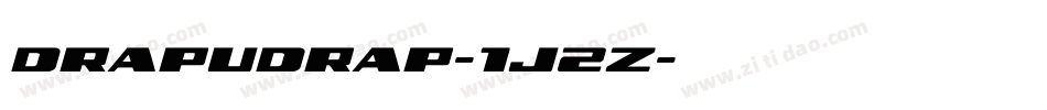 DrapuDrap-1j2Z字体转换
