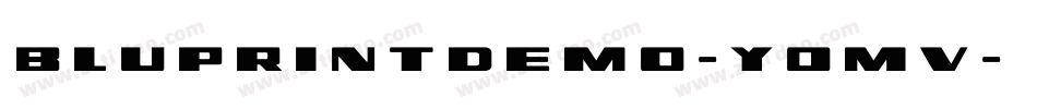 Bluprintdemo-YOMv字体转换