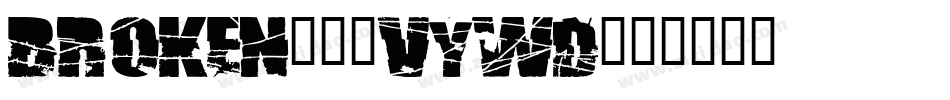 Broken15-vywD字体转换
