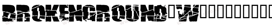 BrokenGround-w563字体转换