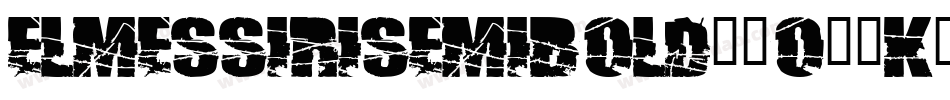 ElmessiriSemibold-2O74K字体转换