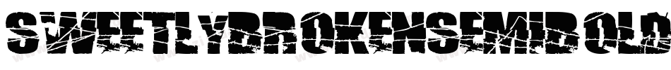 SweetlyBrokenSemibold-Je6E字体转换