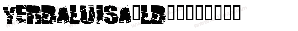Yerbaluisa-LB74字体转换