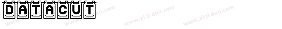 Datacut字体转换