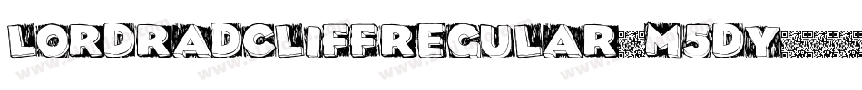 LordRadcliffRegular-M5dY字体转换