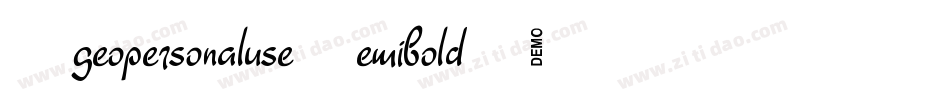 AgeopersonaluseSemibold-1J0L字体转换