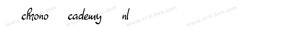 IchronoAcademy-nl2R字体转换 IchronoAcademy-nl2R字体转换