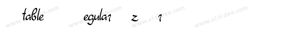 Stable5Regular-z2r0字体转换 Stable5Regular-z2r0字体转换