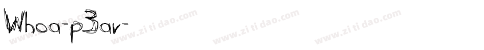 Whoa-p3ar字体转换