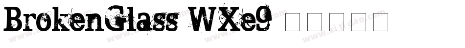 BrokenGlass-WXe9字体转换