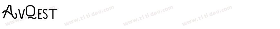 AvQest字体转换