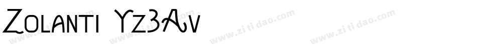 Zolanti-Yz3Av字体转换
