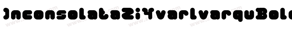 InconsolataZi4varlvarquBold-o4Xz字体转换