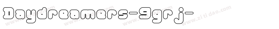 Daydreamers-9grj字体转换