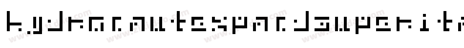 hydronautexpandsuperital字体转换