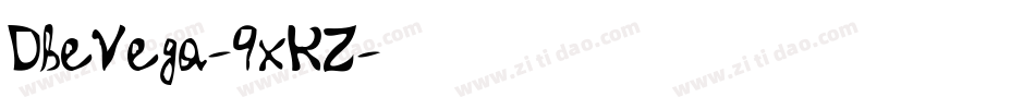 DbeVega-9xKZ字体转换