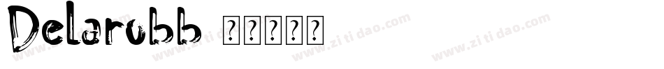 Delarobb字体转换