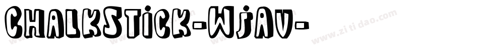 ChalkStick-WjAv字体转换