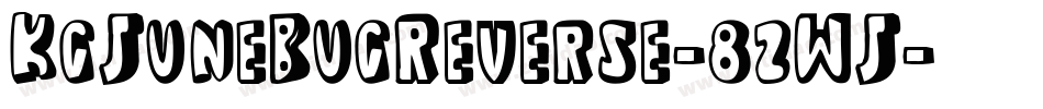 KgJuneBugReverse-82WJ字体转换