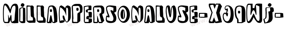 MillanPersonaluse-X3qWj字体转换