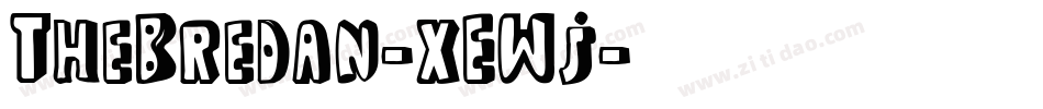 TheBredan-xEWj字体转换 TheBredan-xEWj字体转换