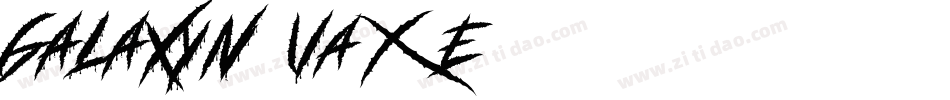 Galaxyn-vA0E字体转换