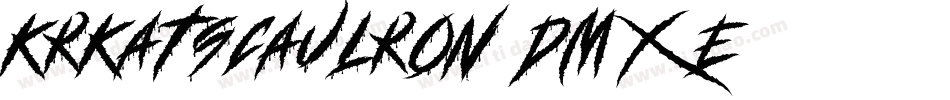 KrKatsCaulron-dM0E字体转换 KrKatsCaulron-dM0E字体转换