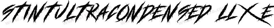 StintUltraCondensed-lL0e字体转换