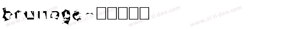 brunoga字体转换