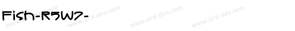 Fish-r5W7字体转换